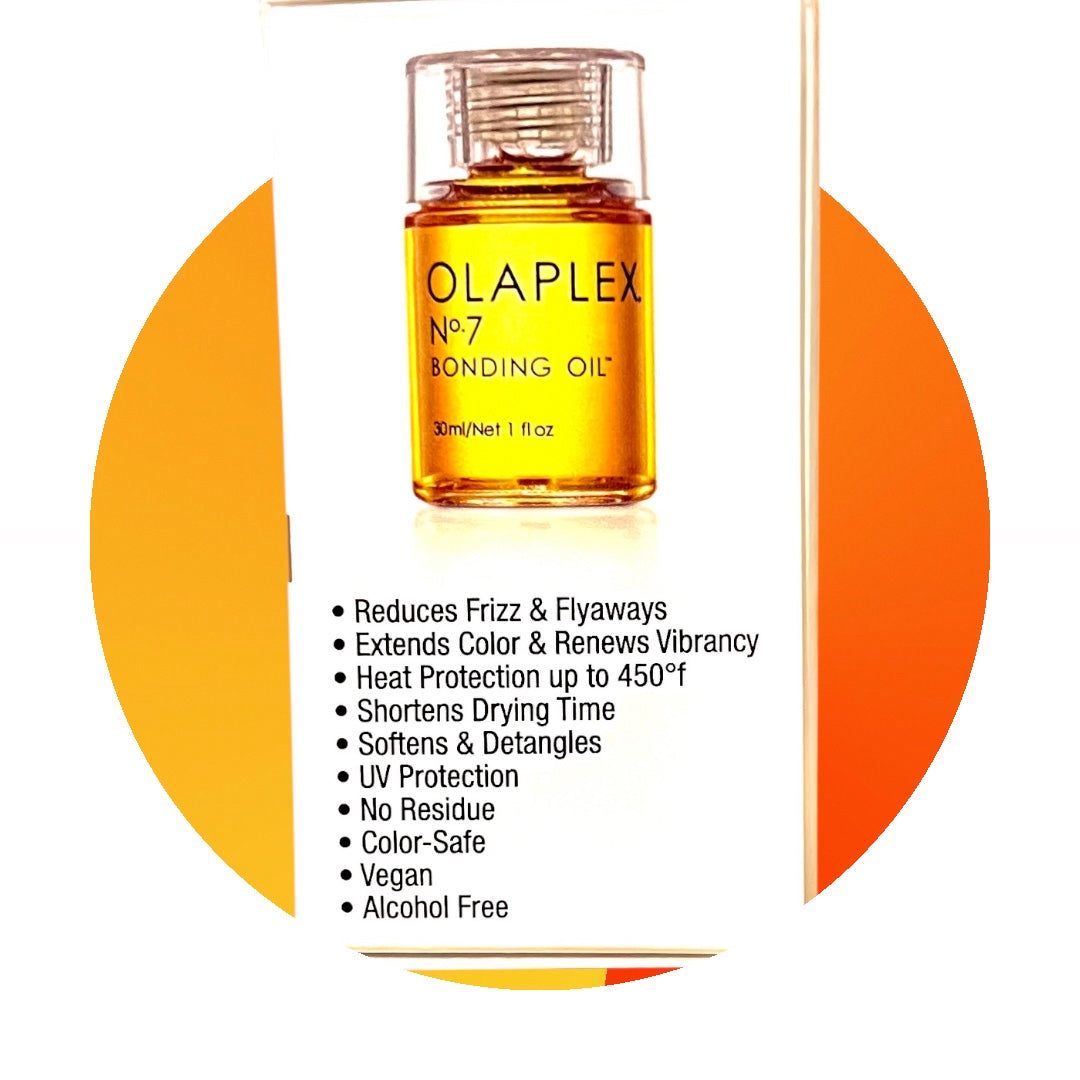 1. Olaplex No. 4 Bond Maintenance Shampoo: 1. Olaplex No. 5 Bond Maintenance Conditioner: 1. Olaplex No. 7 Bonding Oil: